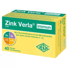 ZINK VERLA imuniniai dangteliai, 40 vnt