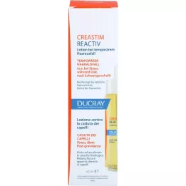 DUCRAY CREASTIM REACTIV Losjonas b.temp.plaukų slinkimui, 60 ml