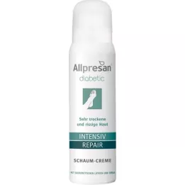 ALLPRESAN diabetikas Inten.+Repair m.Karbamido putų kr., 100 ml