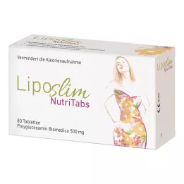 LIPOSLIM NutriTabs tabletės, 80 vnt