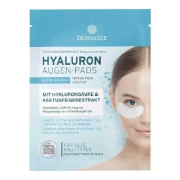 Dermasel Negyvosios jūros hialuroniniai akių pagalvėlės, 1 psl