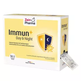 IMMUN+ DAY & Naktinių kapsulių paketėlis 28 dienoms, 56X4 vnt
