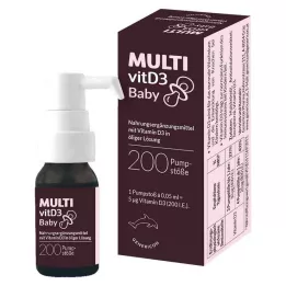 MULTIVITD3 Baby Pump tirpalas, 10 ml