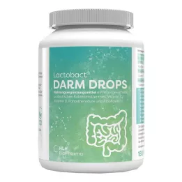 LACTOBACT DARM DROPS Kramtomosios tabletės, 180 vnt