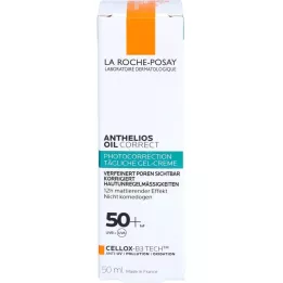 ROCHE-POSAY Anthelios Oil Correct gelis LSF 50+, 50 ml