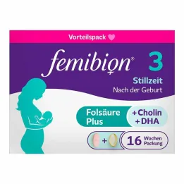 Femibion 3 kombinuotas žindymo paketas, 2x112 vnt