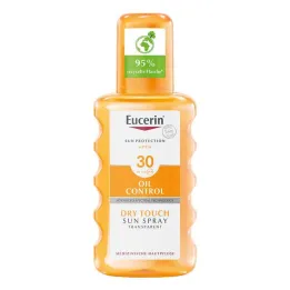 Eucerin Sun Oil Control Body skaidrus purškiklis LSF 30, 200 ml