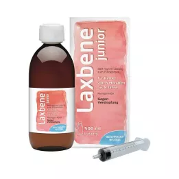 LAXBENE Junior 500 mg/ml geriamasis tirpalas, vaikai nuo 6 mėnesių iki 8 metų, 500 ml