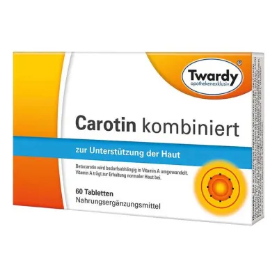 Karotino kombinuotos tabletės, 60 vnt Karotino kombinuotos tabletės, 60 vnt
