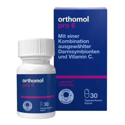 Orthomol po 6 kapsules, 30 vnt
