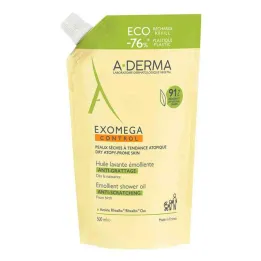 A-derma Exomega Control dušo aliejaus papildymas (500 ml)