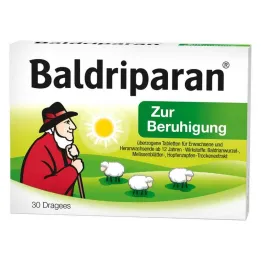 Baldriparan tabletės, padengtos sedacijai, 30 vnt