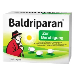 Baldriparan tabletės dengtos sedacijai, 120 vnt