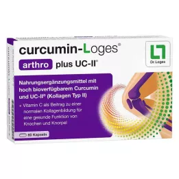 CURCUMIN-LOGES arthro plus UC-II kapsulės, 60 vnt