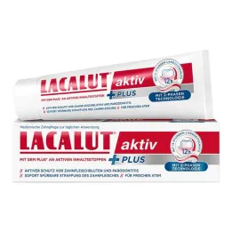Lacalut Aktiv Plus dantų pasta, 75 ml