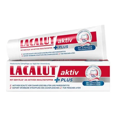 Lacalut Aktiv Plus dantų pasta, 75 ml Lacalut Aktiv Plus dantų pasta, 75 ml