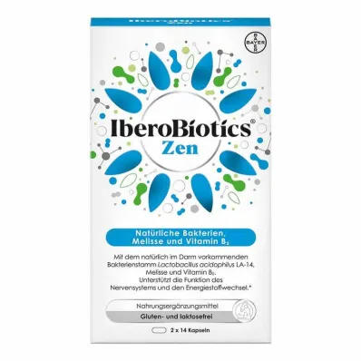 Iberobiotics Zen kapsulės, 2x14 vnt