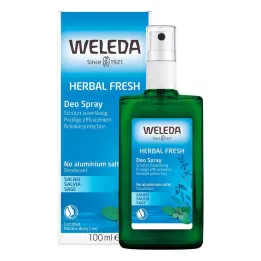 Weleda Herbal Fresh dezodoruojantis purškiamas šalavijas, 100 ml