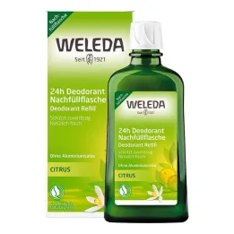 Weleda Citrus Fresh Deo Spray pildomas buteliukas, 200 ml