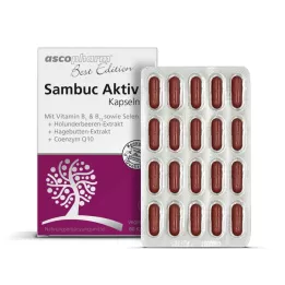 BEST EDITION Sambuc Active kietos kapsulės, 60 vnt