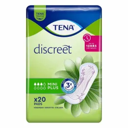 TENA® diskretiški Mini Plus įklotai šlapimo nelaikymui, 20 vnt