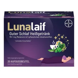 Lunalaif Good Sleep karštų gėrimų maišeliai, 20 vnt