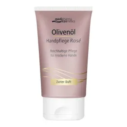 Alyvuogių aliejaus rankų priežiūros kremas rožė, 50 ml