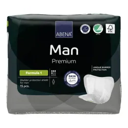 Abena Man Premium formulė 1 vidpadžiai, 15 vnt