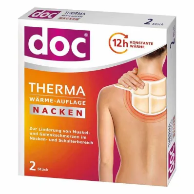 doc® THERMA Šildomas pagalvėlė kaklui, 2 vnt doc® THERMA Šildomas pagalvėlė kaklui, 2 vnt