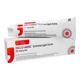 DICLO-ADGC® skausmo gelis forte 20 mg/g, 150 g