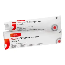 DICLO-ADGC® skausmo gelis forte 20 mg/g, 180 g