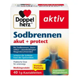 Doppelherz rėmens ūmus + protezuojančios kramtomosios tabletės, 40 vnt