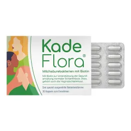 Pieno rūgšties bakterijos Kadeflora su biotino kapsulėmis, 30 vnt