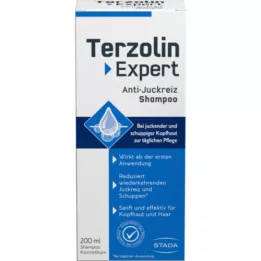 TERZOLIN Ekspertinis šampūnas nuo niežėjimo, 200 ml