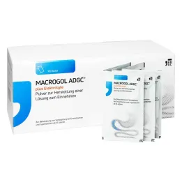 Macrogol ADGC® plus elektrolitų milteliai, skirti H.e.L. paimti, 100 vnt