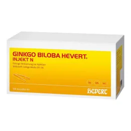 GINKGO BILOBA HEVERT® INJEKT N ampulės, 100X2 ml