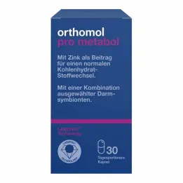 Orthomol pro metabolinės kapsulės, 30 vnt