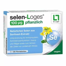 SELEN-LOGES 100 μg augalinės plėvele dengtos tabletės, 120 vnt