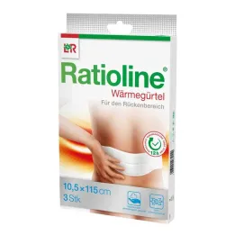 Ratioline šilumos diržo nugaros plotas 10,5x115 cm, 3 vnt