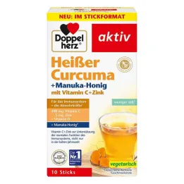 Doppelherz karštoji ciberžolė + Manuka medaus granulės, 10 vnt