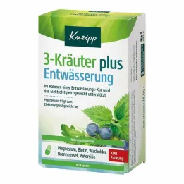 Kneipp 3 žolelių drenažo kapsulės, 60 vnt