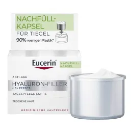 Eucerin Hyaluron-Filler dieninis kremas sausai odai su LSF 15, 50 ml