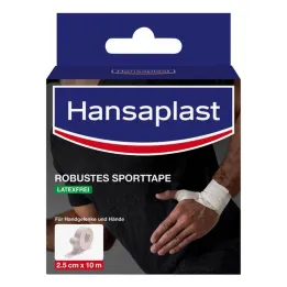 Hansaplast tvirta sportinė juosta 2,5 cmx10 m balta, 1 vnt