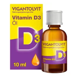 Vigantolvit 500 TV / lašai D3 aliejaus, 10 ml