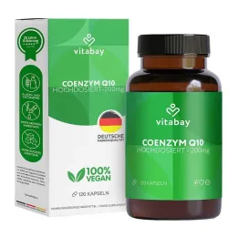Kofermentas Q10 Ubiquinone Complex 200 mg veganiškos kapsulės, 120 vnt