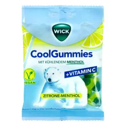 Wick Cool guminukai su citrinų ir mentolio skoniu (90 g)