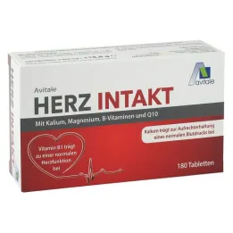 Širdies nepažeista kalio + magnio + B vitaminų tabletės, 180 vnt