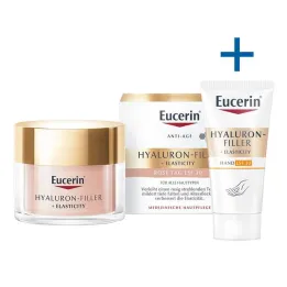 Eucerin Anti-Age hialurono užpildas + elastingumo rožė LSF 30, 50 ml
