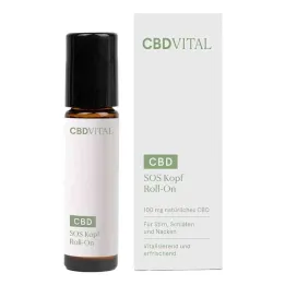 CBD VITAL SOS Užsukamas ant galvos (10 ml)