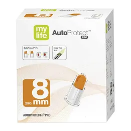 Mylife Autoprotect Pro Safety Pen Adatos 8 mm 29 G, 100 vnt